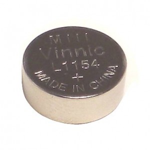 【Vinnic】鹼性錳鈕扣型電池11.6ㄨ5.4mm (1入)卡裝