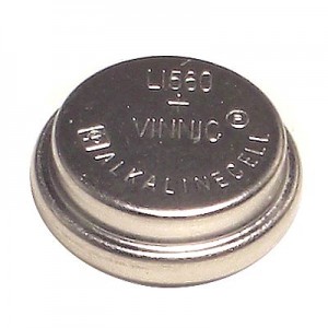 【Vinnic】鹼性錳鈕扣型電池15.4ㄨ6.15mm (1入)卡裝