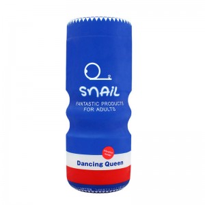 Snail 變頻振動電動蝸牛自慰杯＊藍色USB充電款【美陰】飛機杯