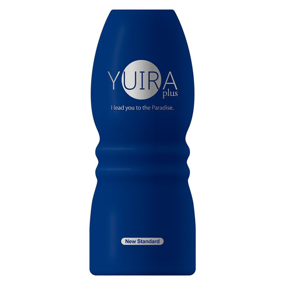 日本KMP YUIRA plus New Standard中度刺激可重複使用自慰飛機杯(藍色)