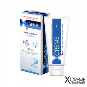 X-CREME 超快感水溶性潤滑液系列 冰晶潤滑液100ml