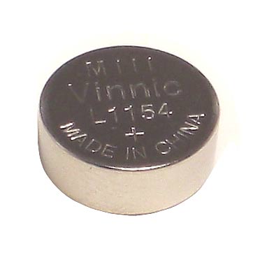 【Vinnic】鹼性錳鈕扣型電池11.6ㄨ5.4mm (1入)卡裝