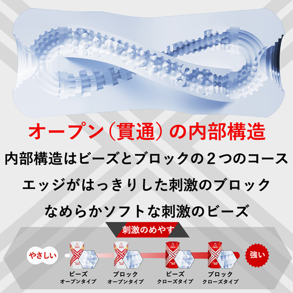 日本Men’ s Max XROSS Open交錯式貫通飛機杯