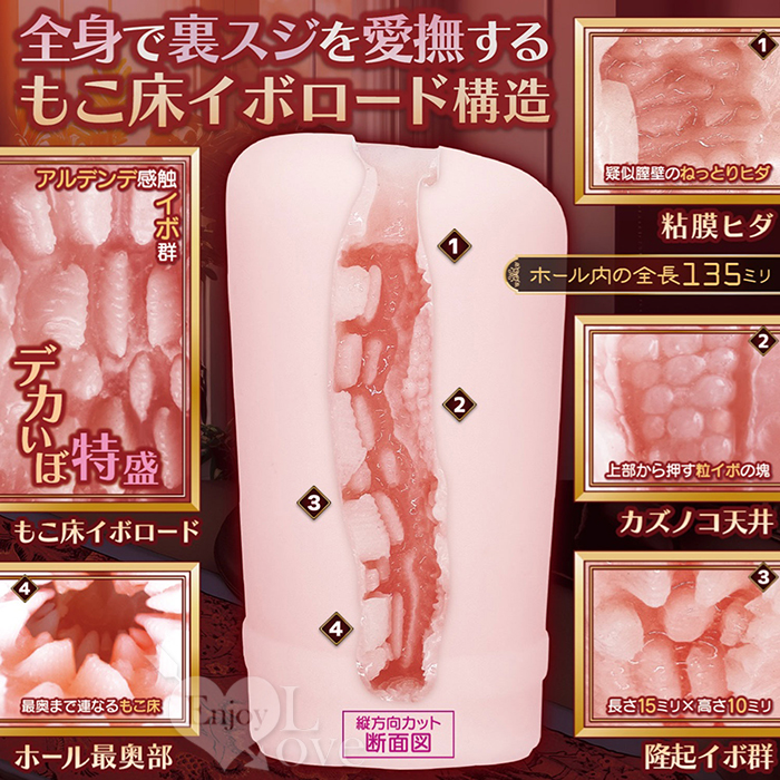 日本NPG．もことこあるでんて 未成熟青春期乙女 粘膜褶皺牙嚼療癒自慰器
