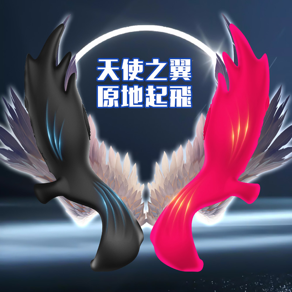 夜櫻YEAIN 六指魔套12頻震動挑逗器(玫紅色)