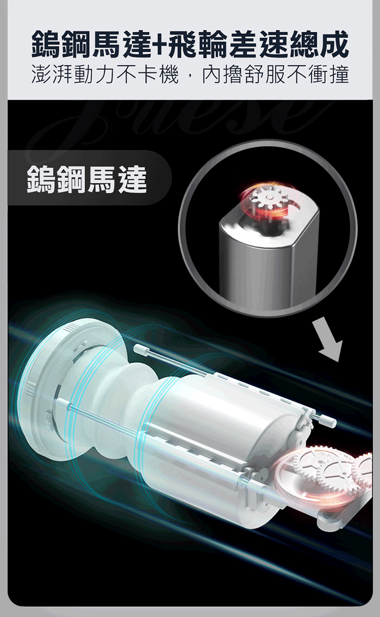 香港久興-AUTO．E 10段變頻伸縮矽膠自慰杯