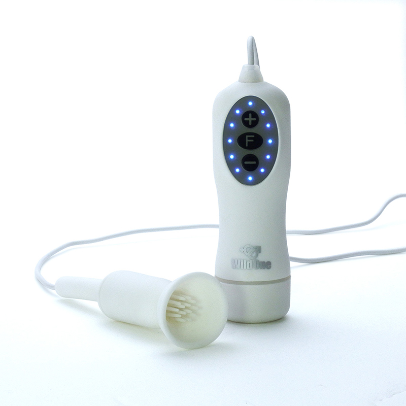 日本Wild 吸吮敏感乳頭電動吸乳器+乳刷快感刺激震動器