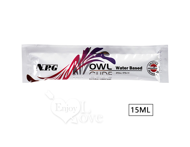 日本NPG ‧ OWL GLIDE 潤滑液隨身包 15ml
