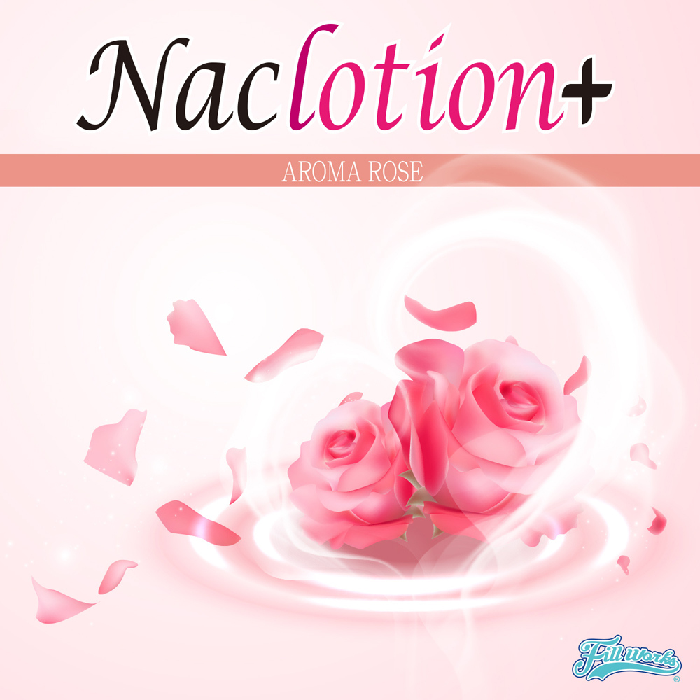 日本FILL WORKS NaClotion自然感覺玫瑰花香水溶性潤滑液360ml