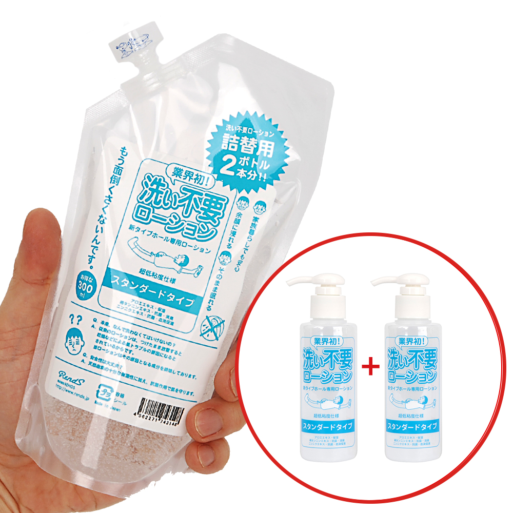 日本RENDS免清洗超低黏度【抗菌型】水溶性潤滑液300ml(補充包)