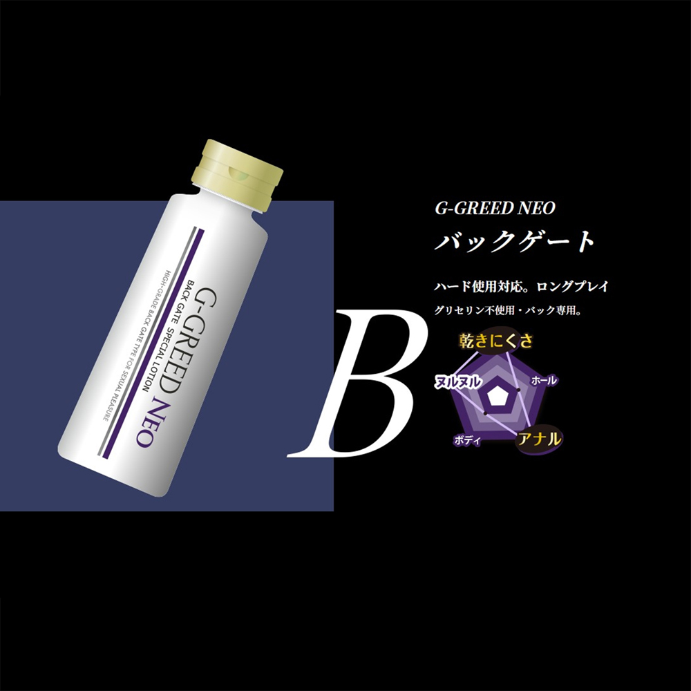 日本G-GREED NEO男性自慰專用後庭潤滑液360g(紫色)
