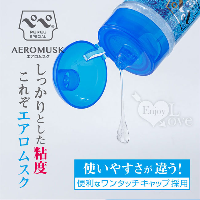日本PEPEE．AEROMUSK 人の肌は弱酸性 麝香香味氣泡潤滑液 200ml