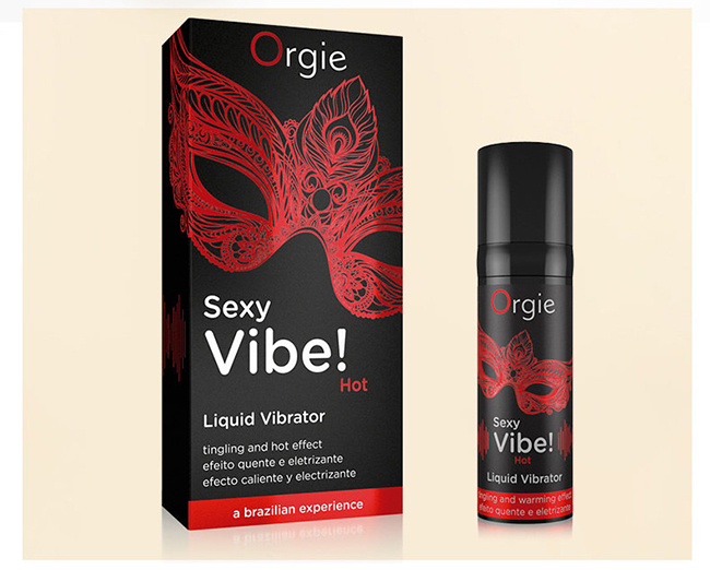 葡萄牙Orgie．Vibrator Sexy Vibe跳跳糖 跳動式陰蒂挑逗高潮提升凝露 - 激情款 15ml