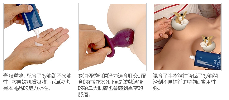 【日本Rends】BLANC SECRETE（ブラン?シークレット）矽性肛交潤滑劑